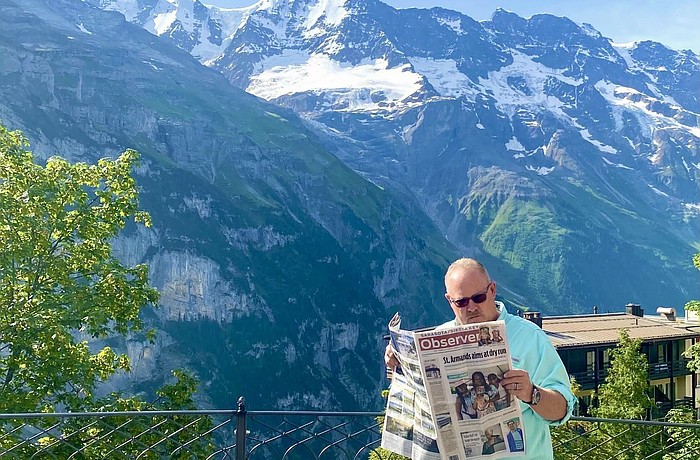 It's Read Everywhere winner finds high ground in Swiss Alps
