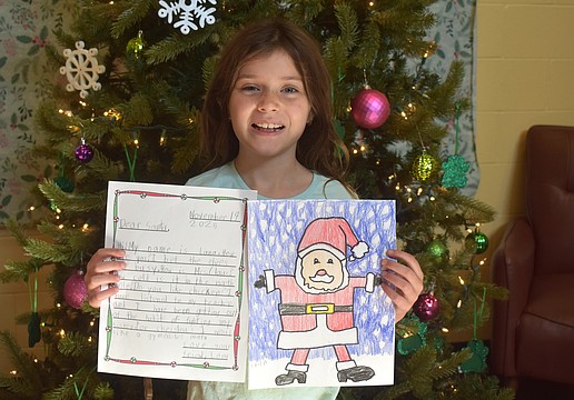 Letters to Santa carry Christmas wishes and love