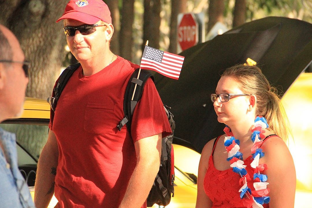 Residents gathered at the City Center Complex for Independence Day.