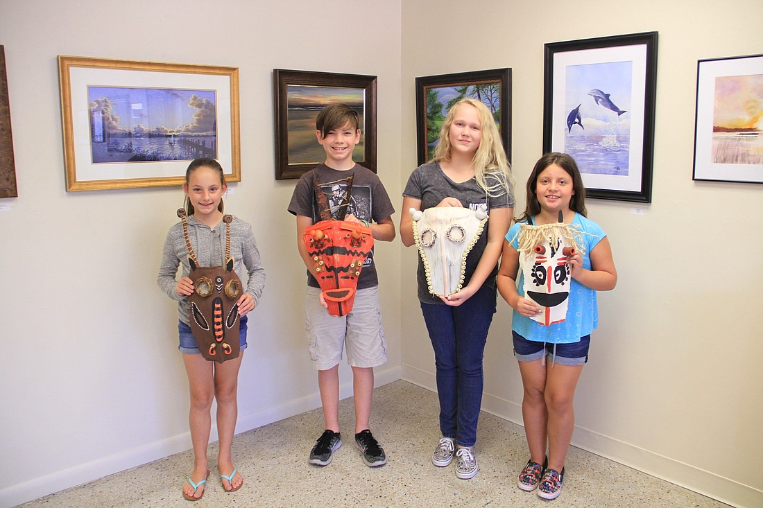 (L-R) Olivia Bisesi, Jaden Boris, Mauri Morris, Gabby Turchon. Photo by Nichole Osinski.