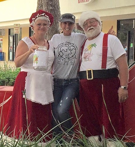 ( L-R) Thirla Johnson, Cherise Wintz,  Karl Mandell. Photo courtesy of Cherise Wintz.