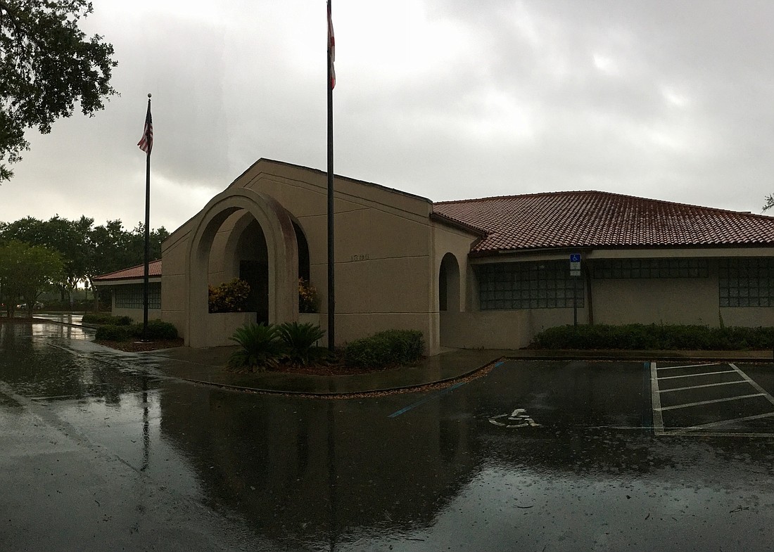 The old Port Orange police department is located on 1395 Dunlawton Ave. Photo by Nichole Osinski.
