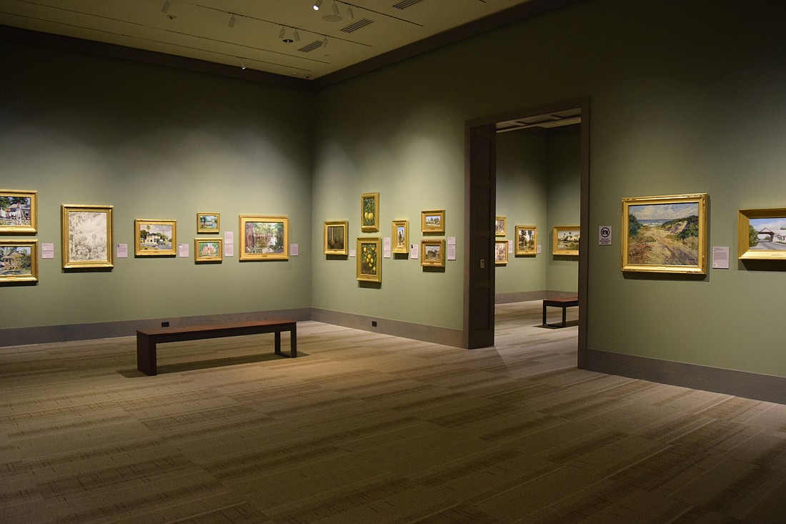 A view of one of the Volusia County Galleries. Photo courtesy of MOAS.