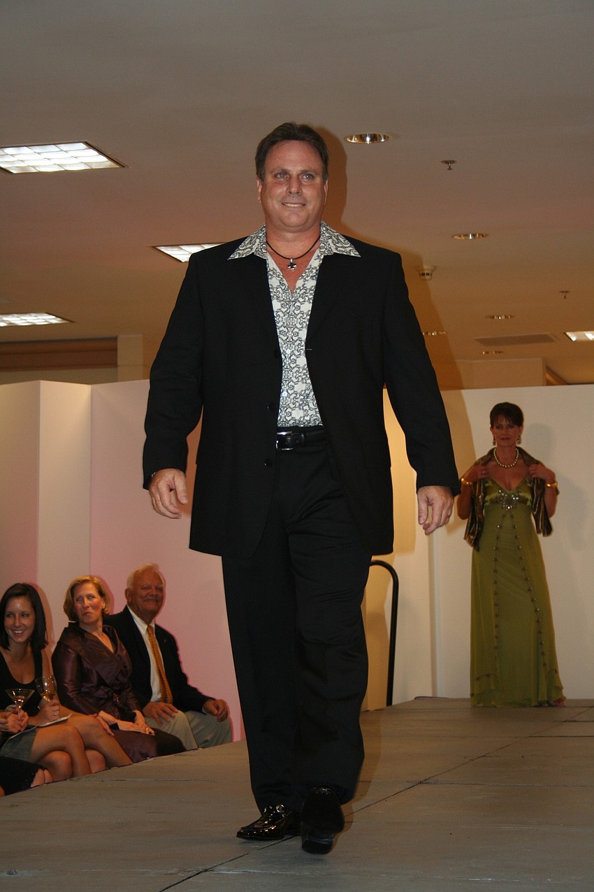 Chris Romine models for UnGala Gala