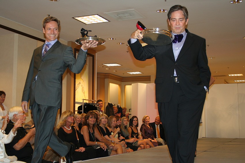 Eric Cross, Terri Vitale and Fletcher Shurley model for Wine, Women and Shoes