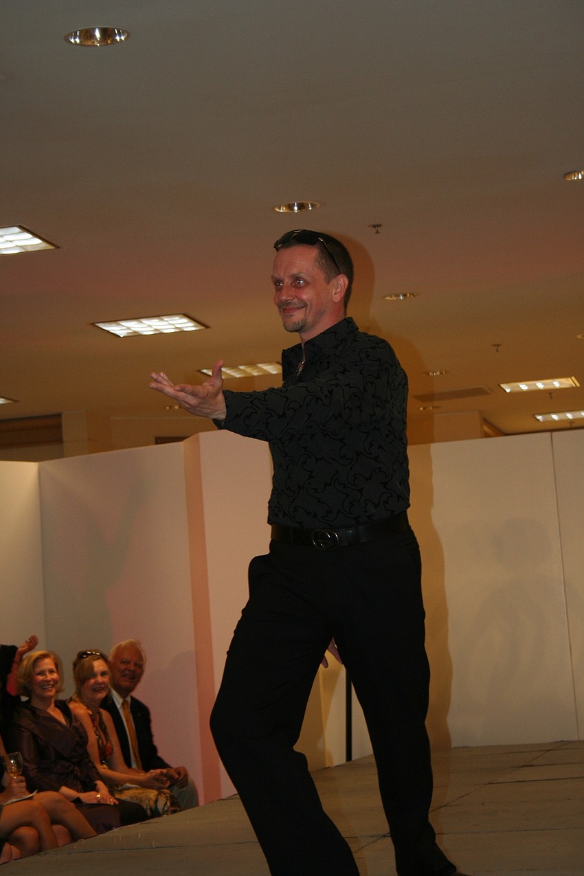 Kate Walsh Honea and Iain Webb model for Sarasota Ballet's Opening Night Gala 'A Love Affair'