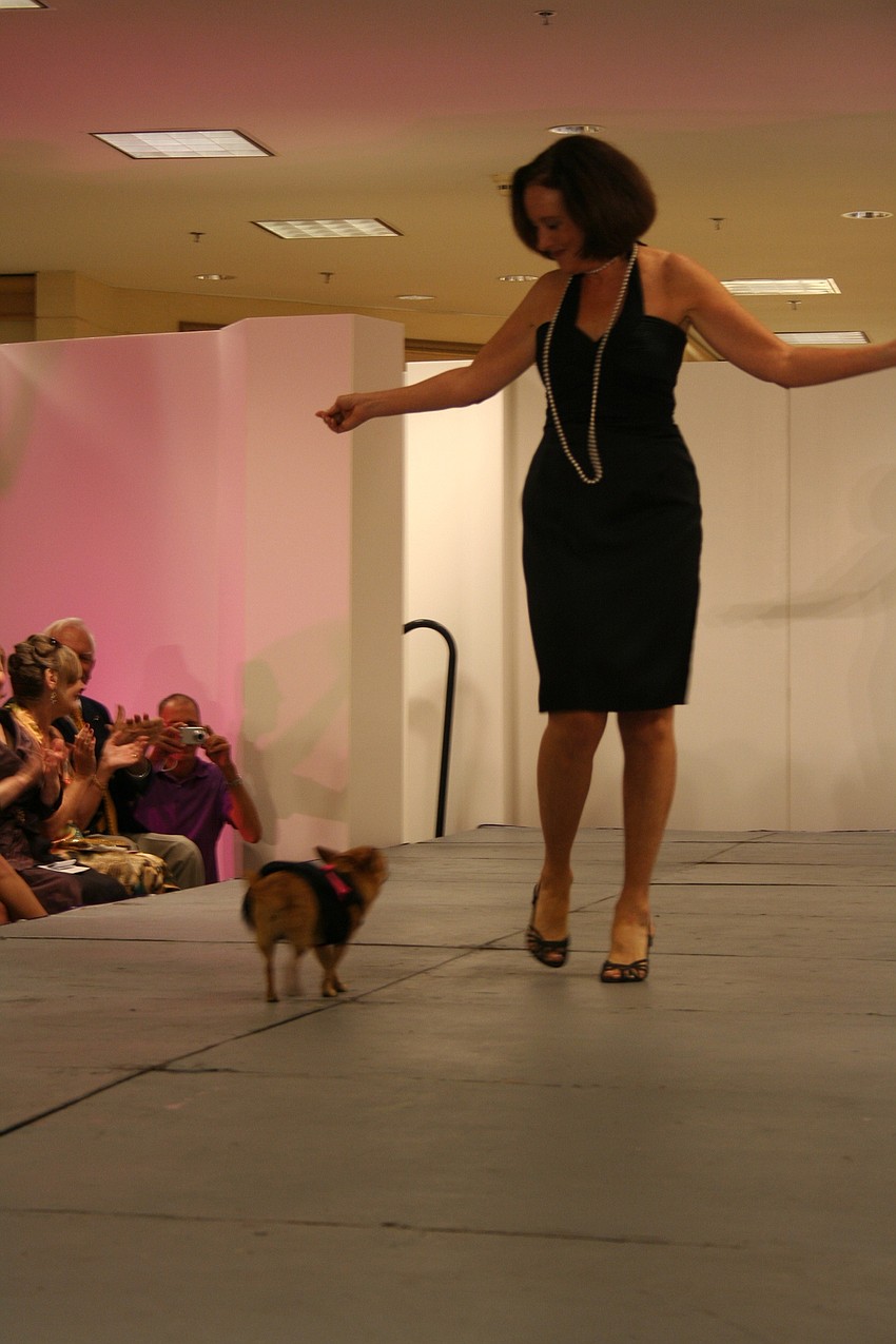Deb Knowles and Chiquita model for 'Best In Show'
