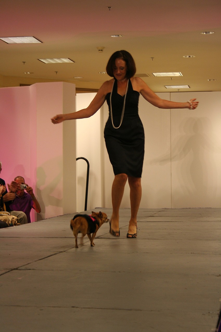 Deb Knowles and Chiquita model for 'Best In Show'