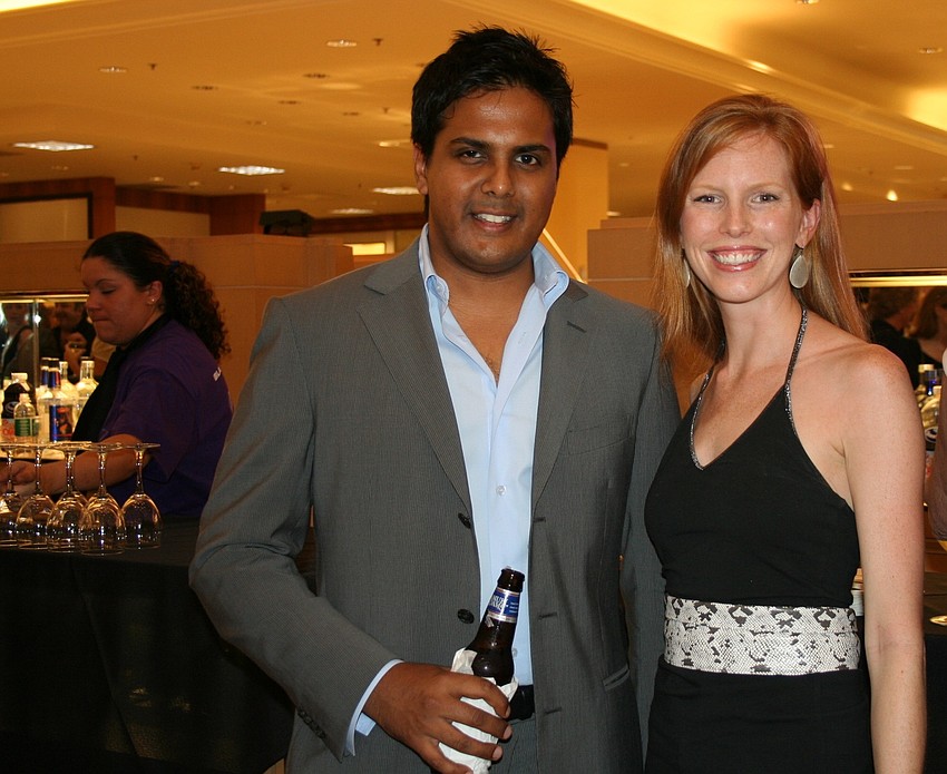 Anand Pallegar and Lynn Hobeck Bates