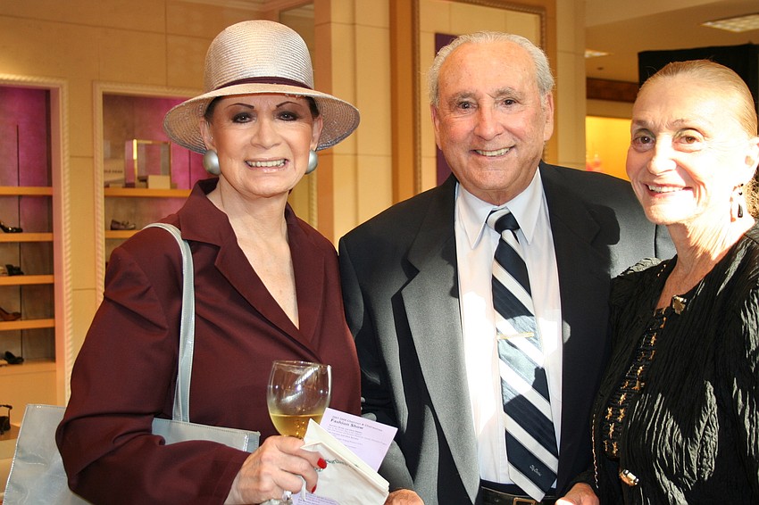 Annette Scherman with Hal and Marlene Liberman