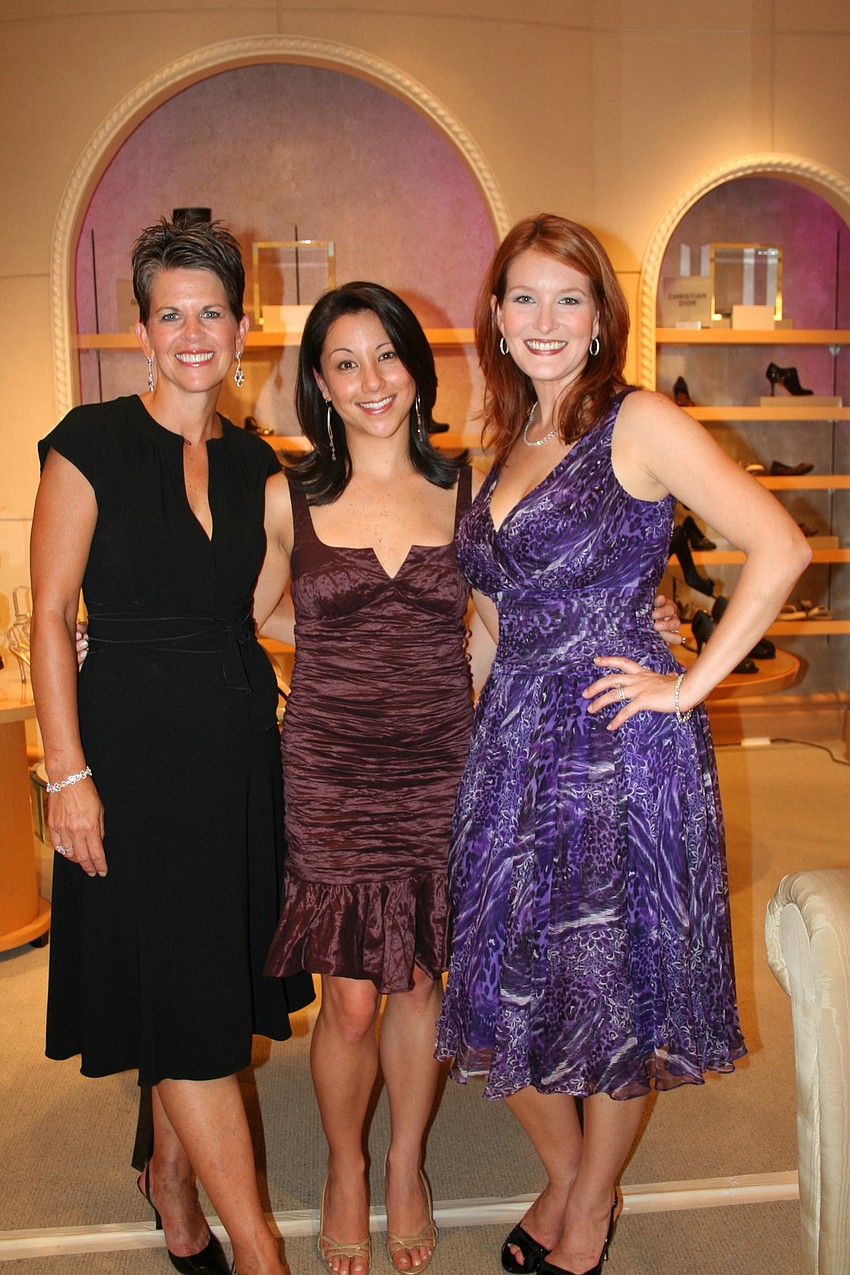 Hosts of Black Tie Bash: Sally Schule, Amie Swan and Emily Walsh