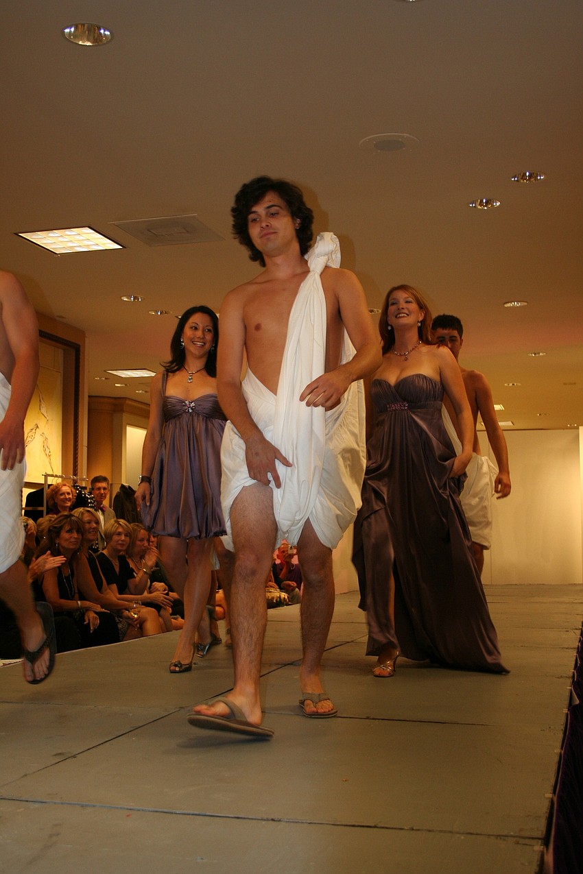 Amie Swan and Emily Walsh model for The Wellness Community's Flight of Hope to Ancient Rome