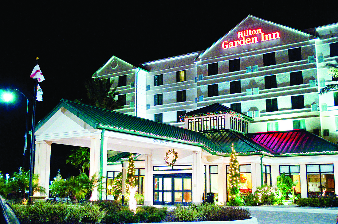 The Hilton Garden Inn was also recognized for being environmentally friendly. PHOTO BY BRIAN MCMILLAN