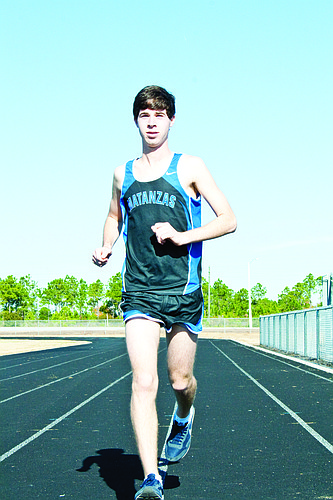David Drumm is the No. 1 runner on the Matanzas cross-country team. PHOTO BY ANDREW O'BRIEN