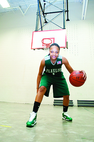 Ty'Neka Addison has speed, athleticism and tenacity. She loves to play against guys, too. PHOTO BY SHANNA FORTIER