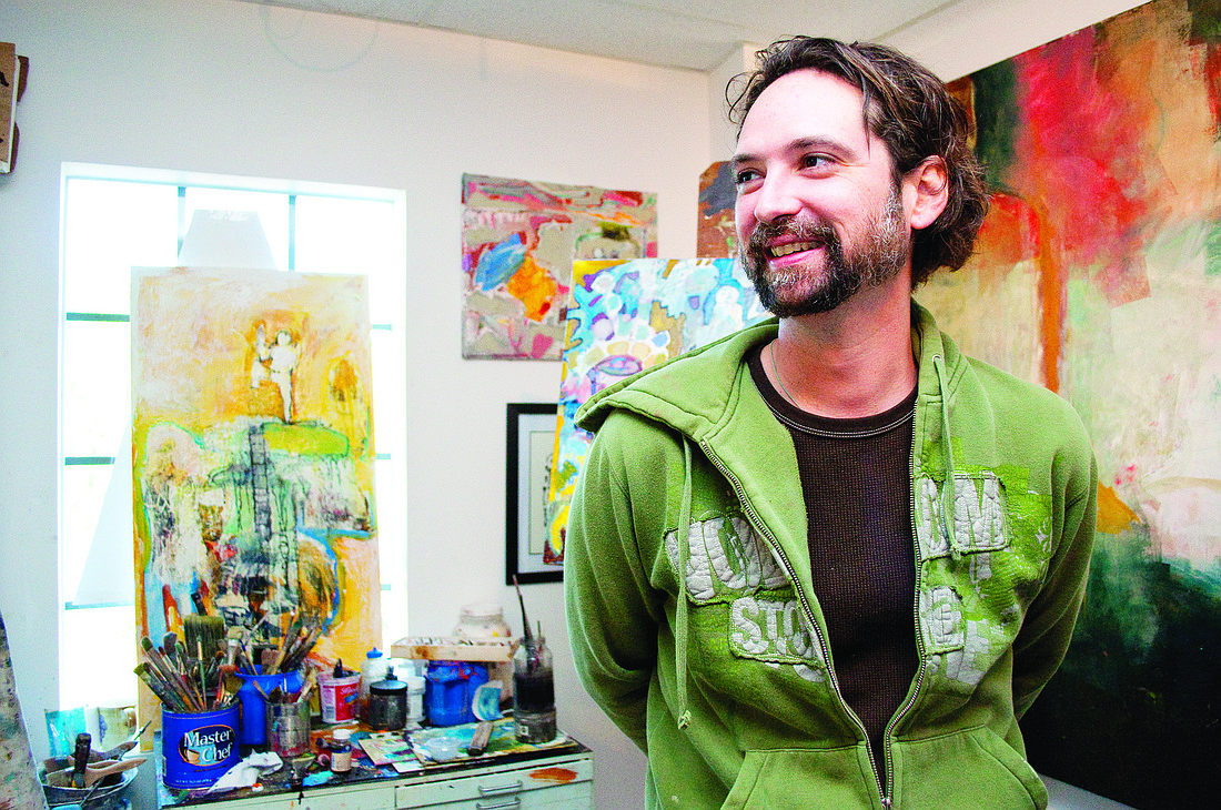 J.J. Graham is the creative mind behind Hollingsworth Gallery, in 2011 he will be expanding his space to include rentable studios. PHOTO BY SHANNA FORTIER