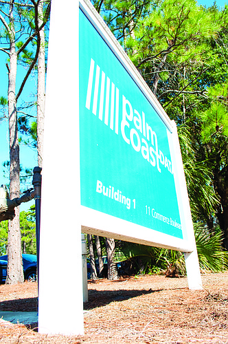 Palm Coast Data moved in 2008 to Commerce Boulevard. PHOTO BY BRIAN MCMILLAN