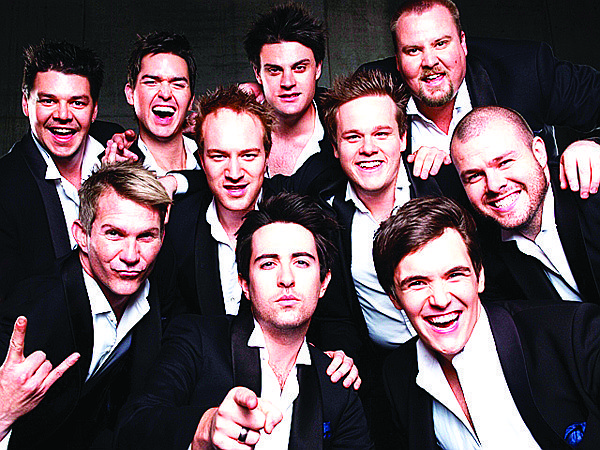 The Ten Tenors will perform Tuesday, Jan. 25 and Thursday, Jan. 26, at the Flagler Auditorium. COURTESY PHOTO