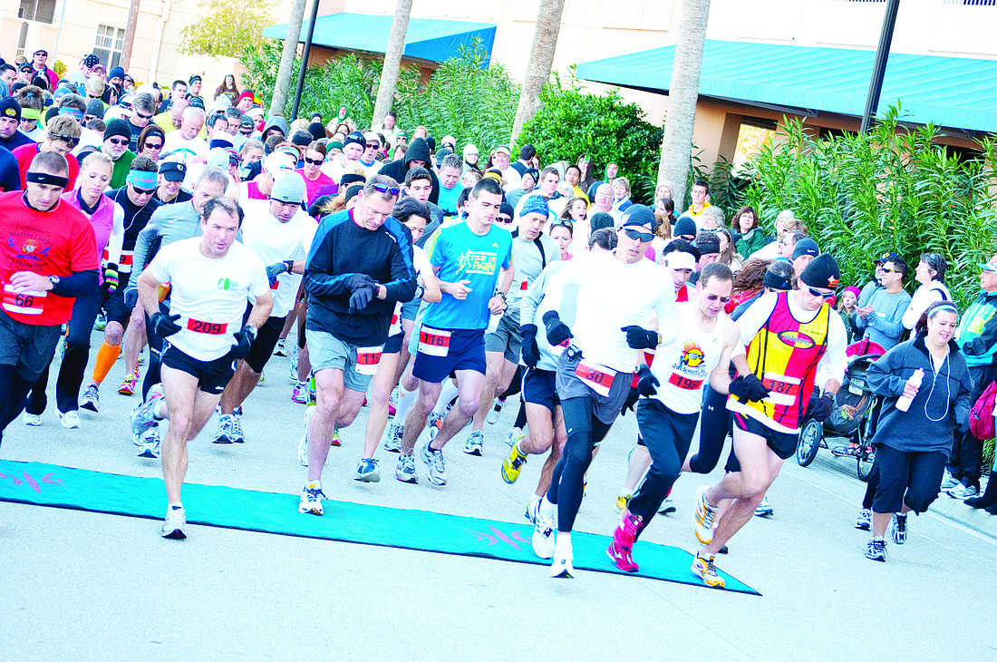 There were 183 runners competing Sunday, Jan. 23, in the Palm Coast half-marathon. PHOTOS BY SHANNA FORTIER