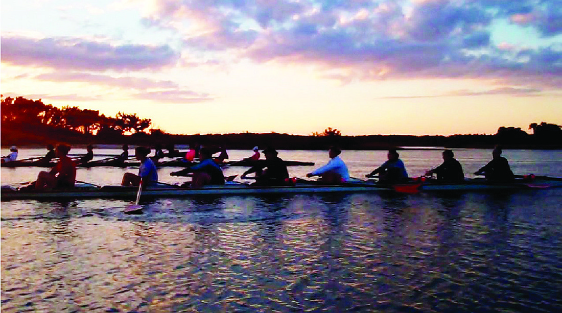 The rowing teams from Syracuse University found Palm Coast using Google Maps. COURTESY PHOTOS