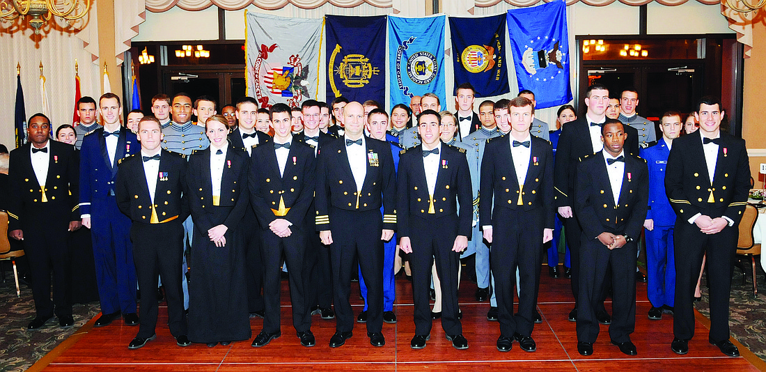 The Northeast Florida All Service Academy Ball was held Dec. 27, 2010, at Naval Station Mayport. COURTESY PHOTO