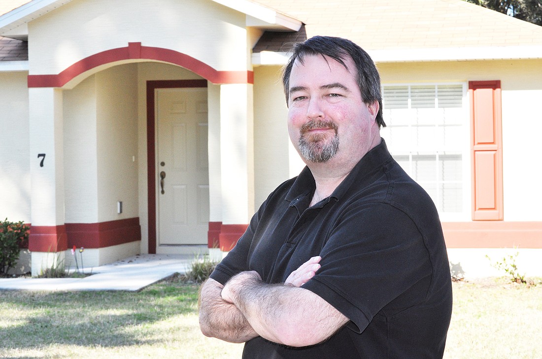 David Holmen has owned homes in Oregon and St. Croix, The Virgin Islands. Now, after renting for two years, he owns a home in the W-section in Palm Coast.