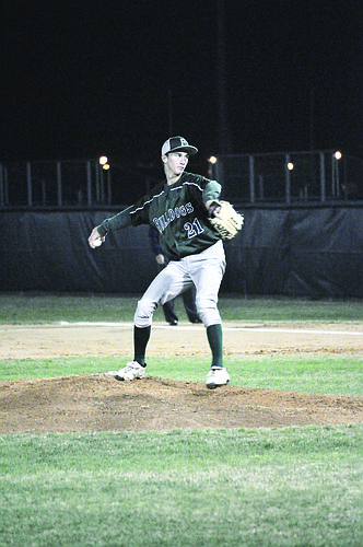 FPC starting pitcher Travis Cochran went 3 1/3 innings with two strikeouts and three walks.
