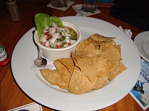 The best ceviche from the trip was at The Hookup, at the Los Suenos Marina.