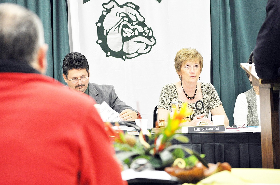 The School Board agreed in its workshop Tuesday, March 1, to renew the half-penny sales tax that was instated in 2002. PHOTO BY SHANNA FORTIER