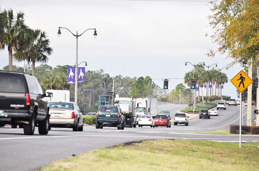 The bridge on Palm Coast Parkway is prepared to handle six lanes Ã¢â‚¬' after renovations. PHOTO BY SHANNA FORTIER