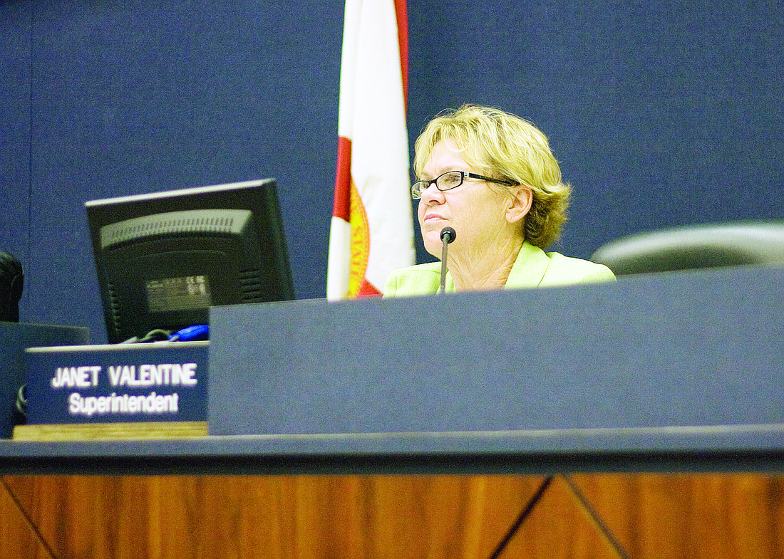 Janet Valentine, superintendent
