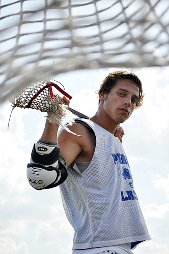 Jon-Michael Cissell leads the Matanzas lacrosse team with 37 goals and 17 assists as a junior. This summer, he plans to try out for Team Florida. PHOTO BY SHANNA FORTIER