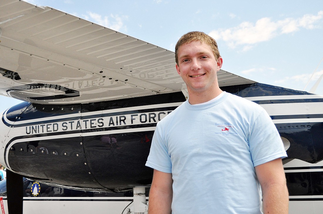Jonathan Jenkins was accepted to the Air Force Academy Summer Seminar, at Colorado Springs. PHOTO BY SHANNA FORTIER