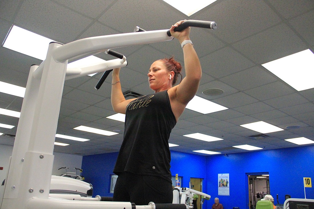 Heather DeMuth, Port Orange Family YMCA member. Photo by Nichole Osinski