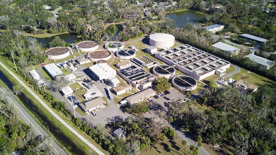 The city's water and reclamation facility. Photo courtesy of the City of Port Orange