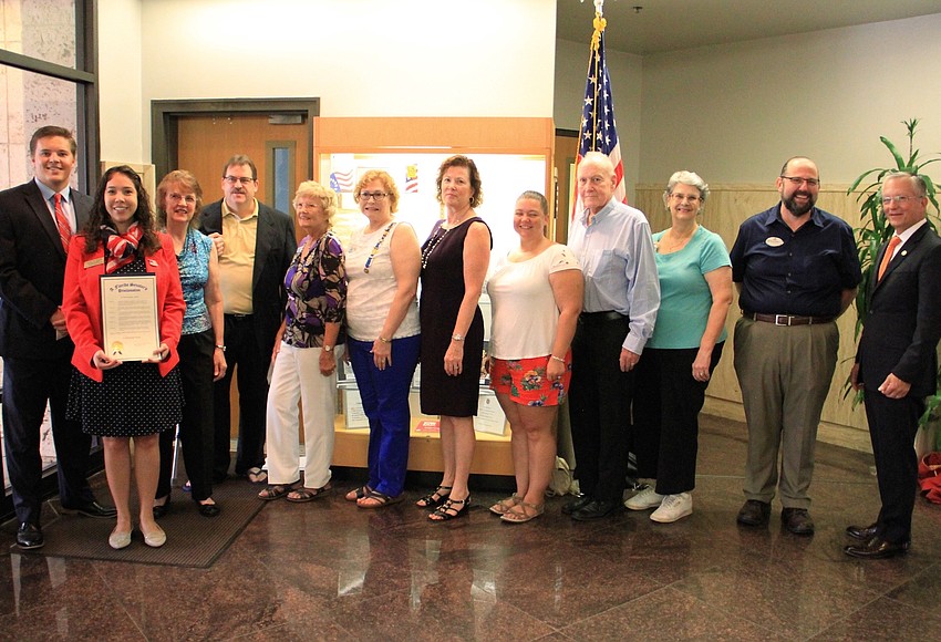 Local DAR kicks off Constitution Week with proclamation from Sen