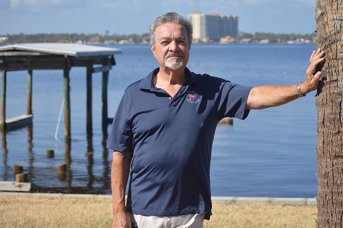 Stan Escudero suffered damage to his dock during Hurricane Matthew and evacuated to Orlando during the most recent Hurricane Irma.