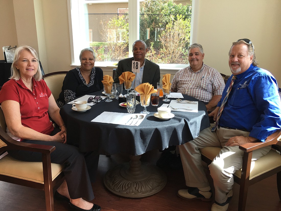 Kim Boyce, Maria Long, John T. Long III, Phillip Adams, Jon Marc Creighton. Photo by Nichole Osinski