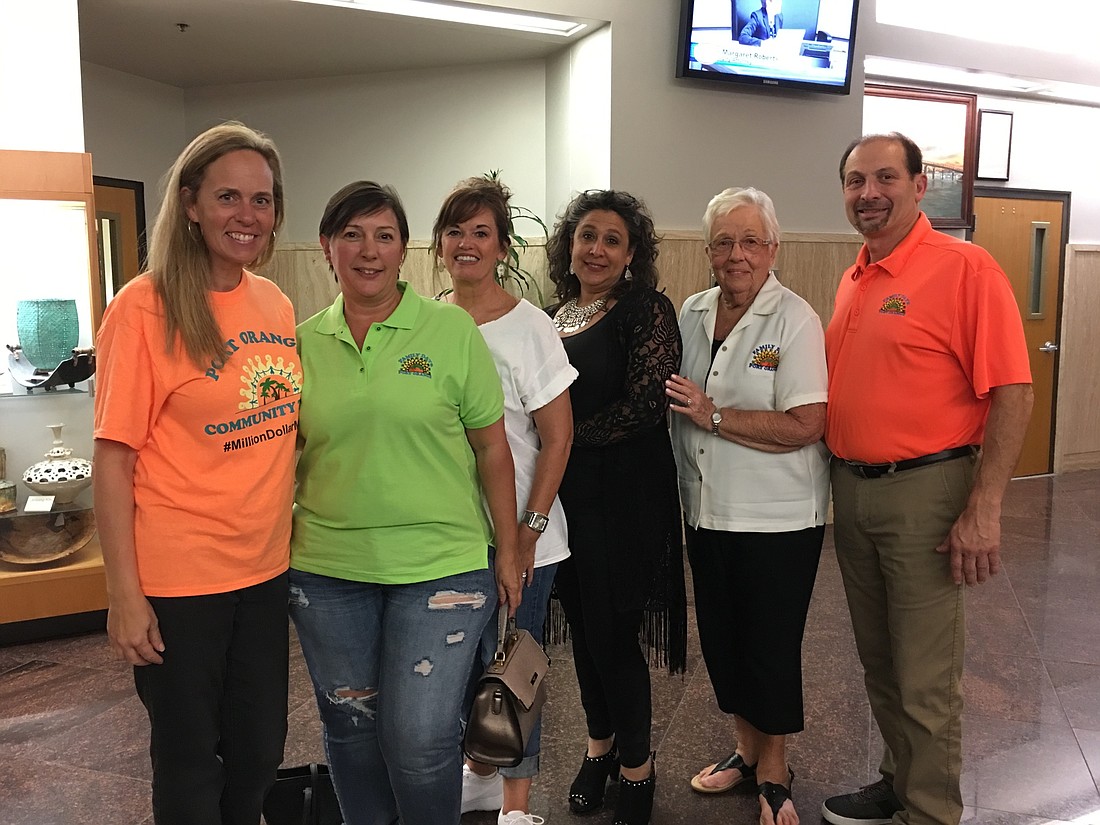 Marcy Downey, Dawn-Marie LeBeau, Jenny Fike, Jennifer Marano, Lil Berard, Terry Fedea. Photo by Nichole Osinski