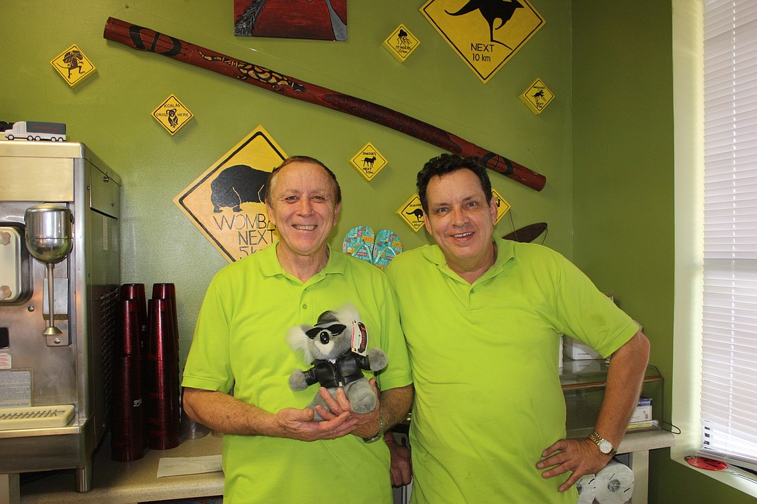 Charles and Colin Knoll, from Australia, have opened G'Day CafÃ© in South Daytona. Photo by Wayne Grant