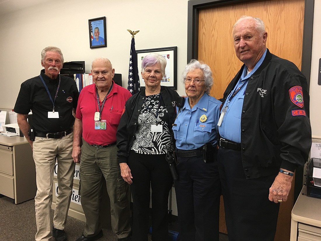 Bruce Whitcomb, Winthrop Kretman, Pat LaMountain, Mary Wittmeyer, Joe Grusauskas. Photo by Nichole Osinski