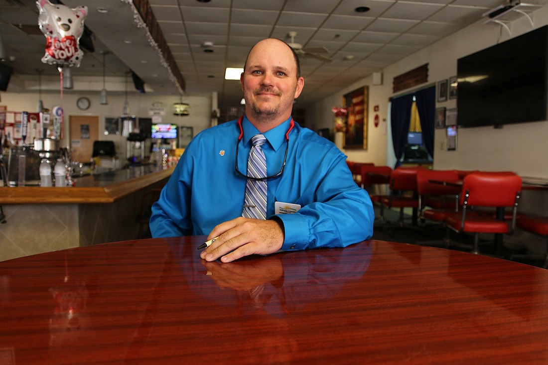 Service Officer Joseph Althouse. Photo by Nichole Osinski