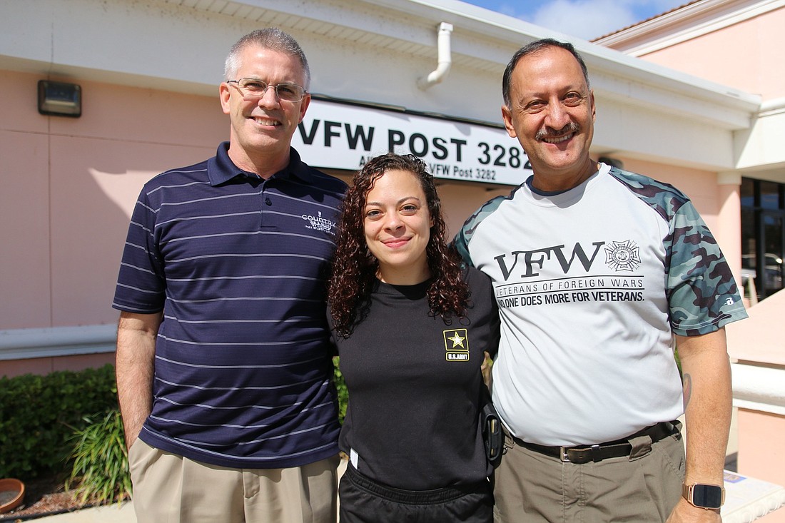 Tom Clapsaddle, Jessica Fortunato and Joe Rosa. Photo by Nichole Osinski