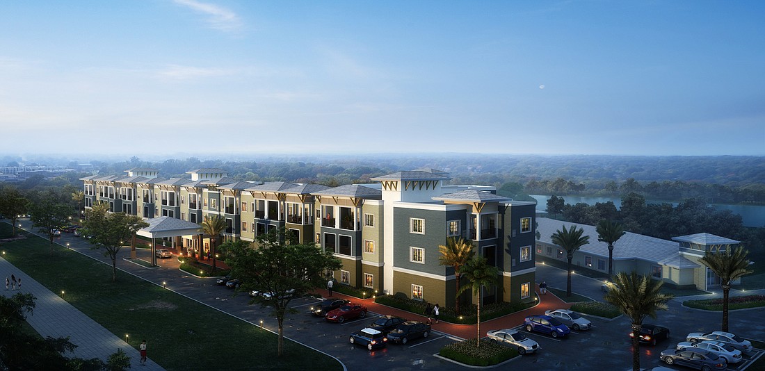 This rendering shows what Seagrass Village of Port Orange will look like when finished. Courtesy photo