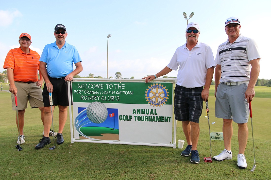 Brian Curtiss, Bill Gall, Byron Cottrell and Farris Robinson. Photo by Nichole Osinski