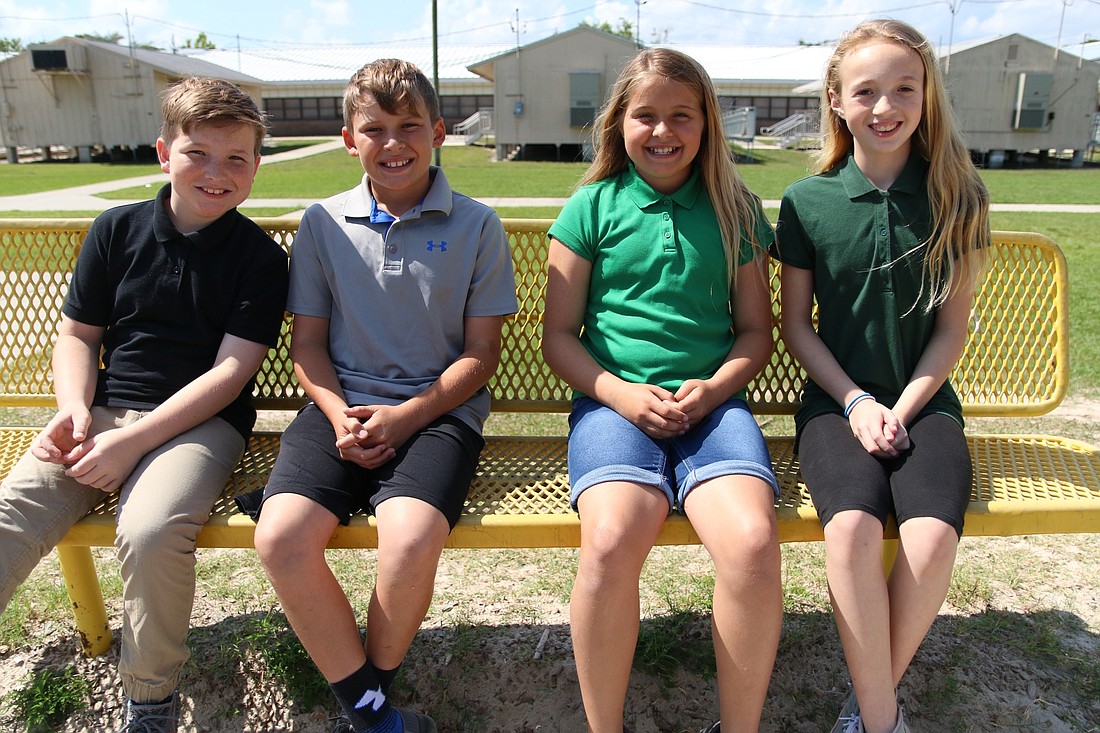 Wayde Pope, Hunter Crider, Tiona Stone and Emily Ryan. Photo by Nichole Osinski