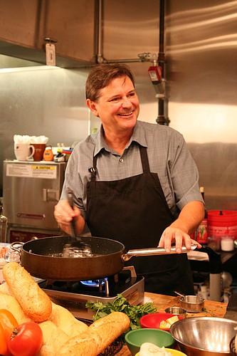 Cookbook author Warren Caterson will be presenting a cooking demonstration. Photo courtesy of Warren Caterson