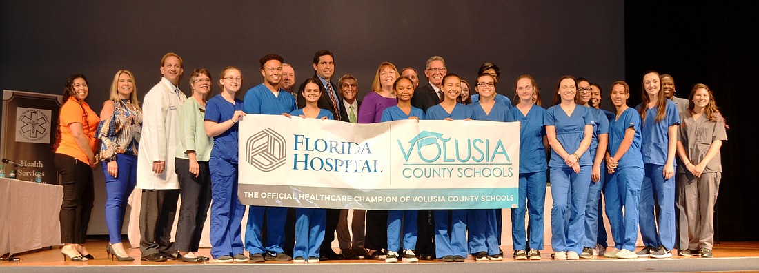 David Ottati, Regional CEO of the Florida Hospital Central Florida Division - North Region, with other panelists on Tuesday, June 19. Photo courtesy of Florida Hospital