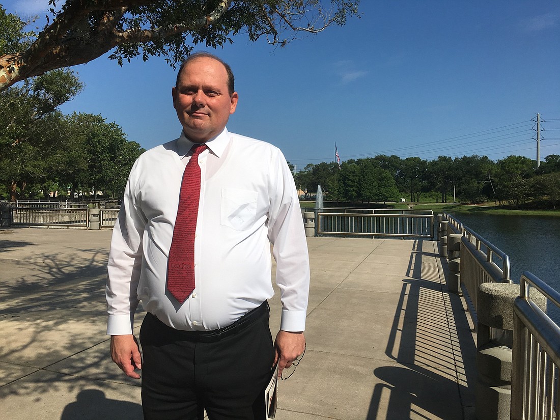 Johnny Bevers, deputy garrison commander at Fort Polk, Louisiana. Photo by Nichole Osinski