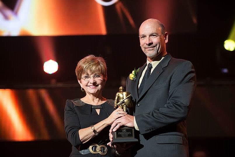 Dr. Michael Makowski and Dr. Deborah German, vice president for medical affairs and dean of the UCF College of Medicine. Courtesy photos